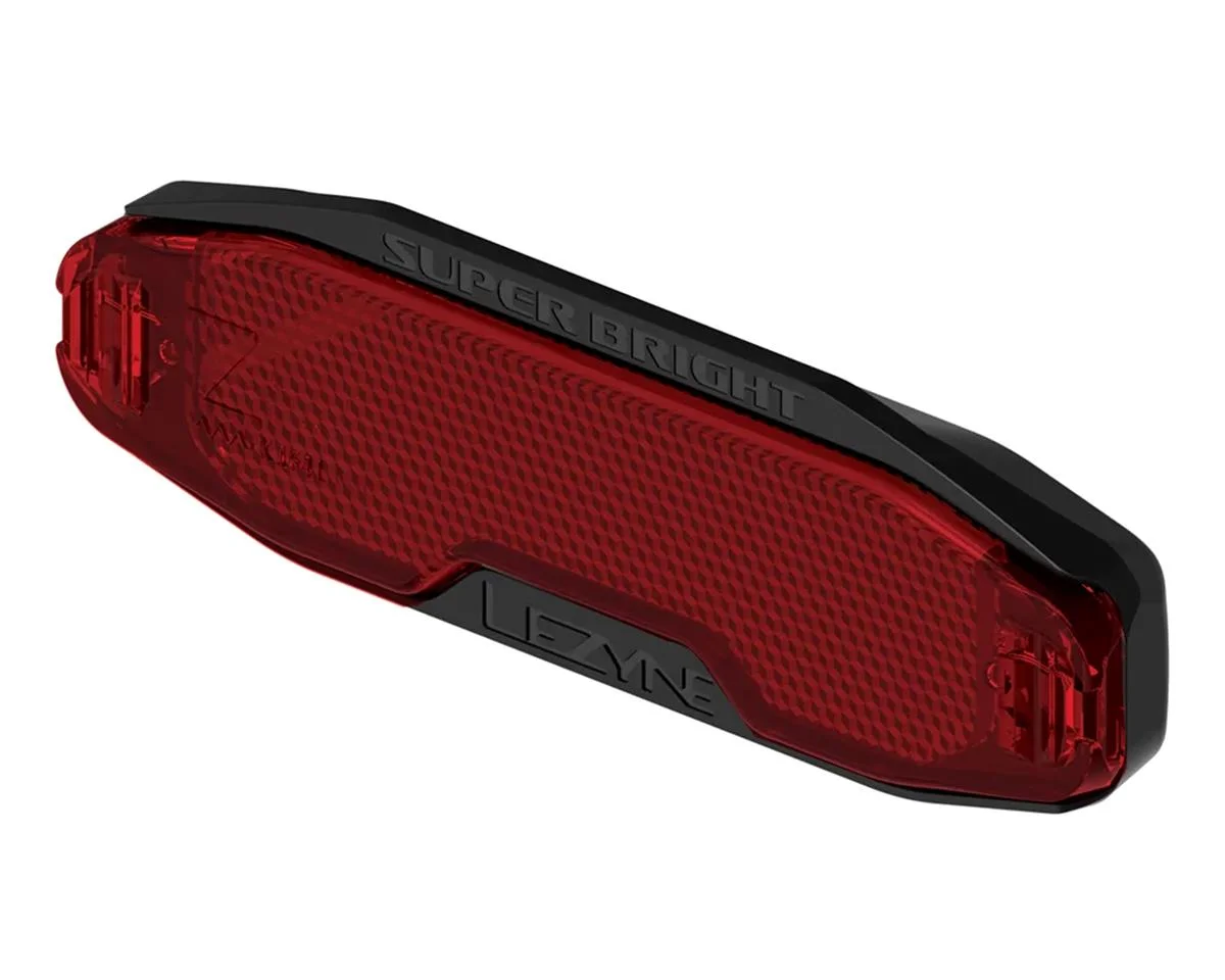 Lezyne E-Bike Super Bright STVZO E12 Tail Light (Black) (12 Lumens)